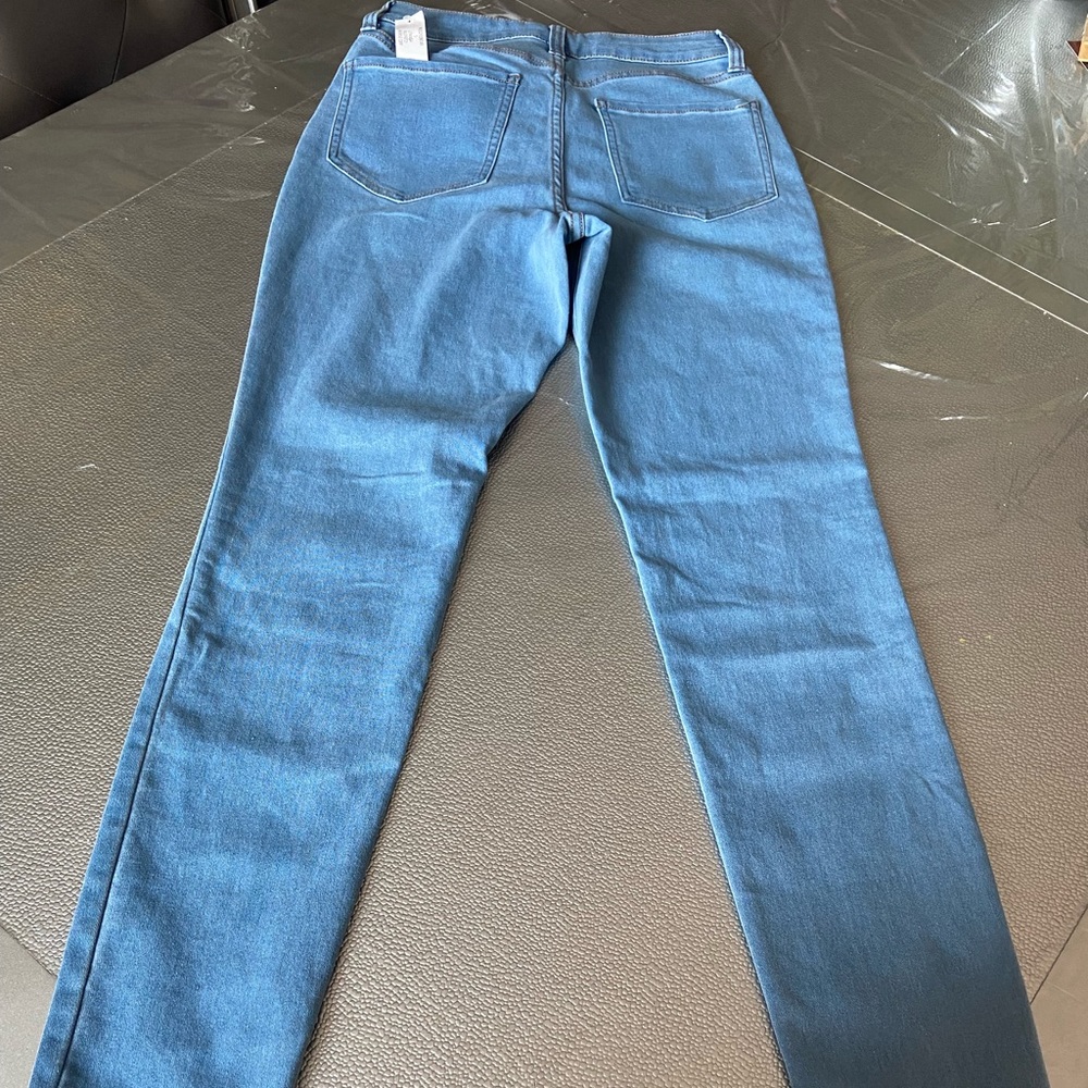 High rise skinny jeans